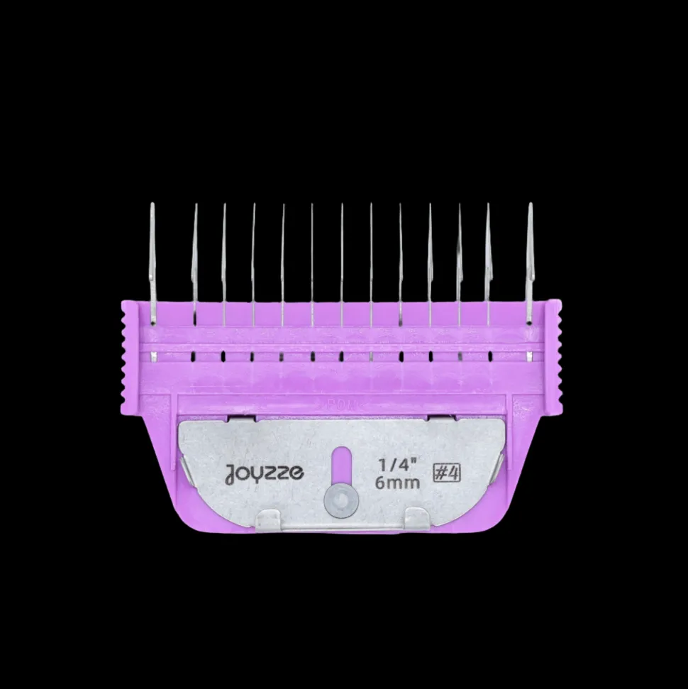 A Series Wide 6mm 1/4" Metal Comb by Joyzze