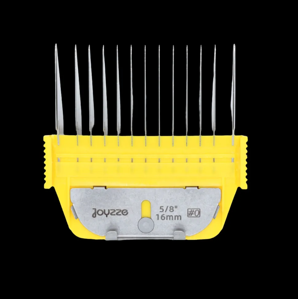 A Series Wide 16mm 5/8" Metal Comb by Joyzze