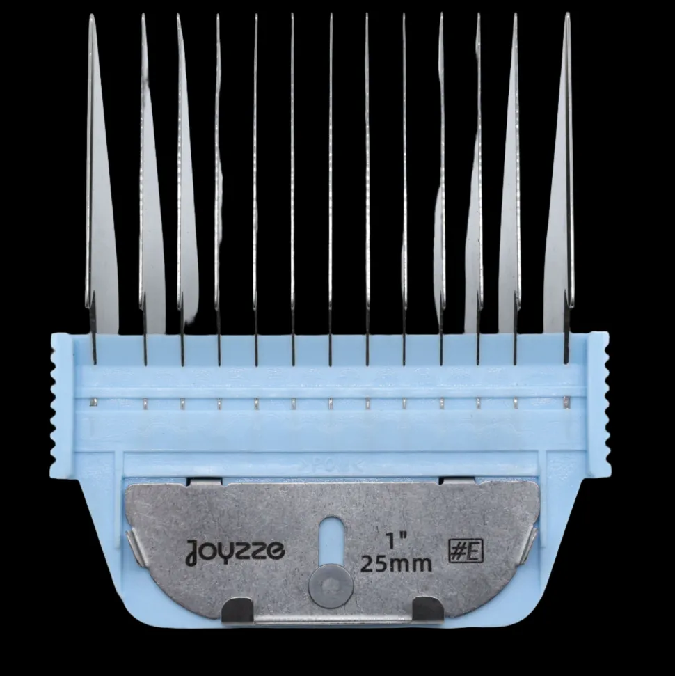A Series Wide 25mm 1" Metal Comb by Joyzze