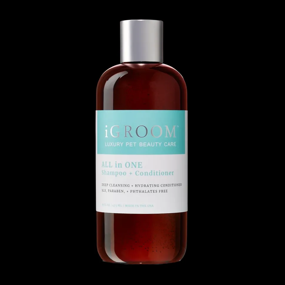 All-In-One Shampoo+Conditioner 16oz by iGroom
