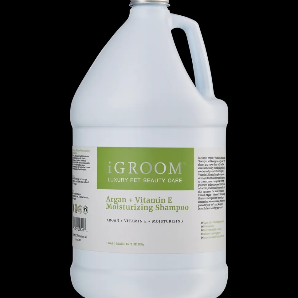 Argan and Vitamin E Shampoo Gallon by iGroom