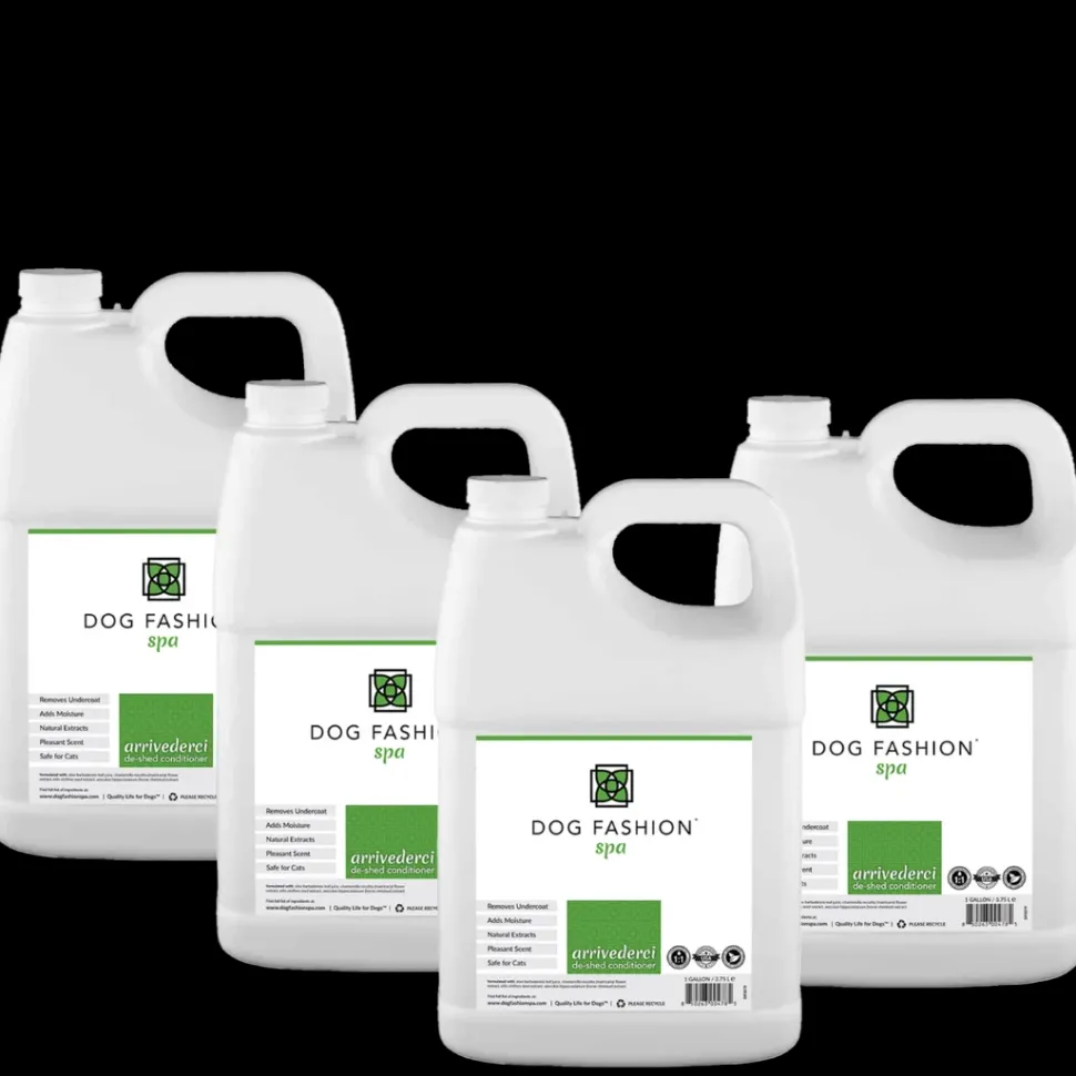 Arrivederci De-Shedding Conditioner Gallon Set Buy 3 Get 1 Free by Dog Fashion Spa