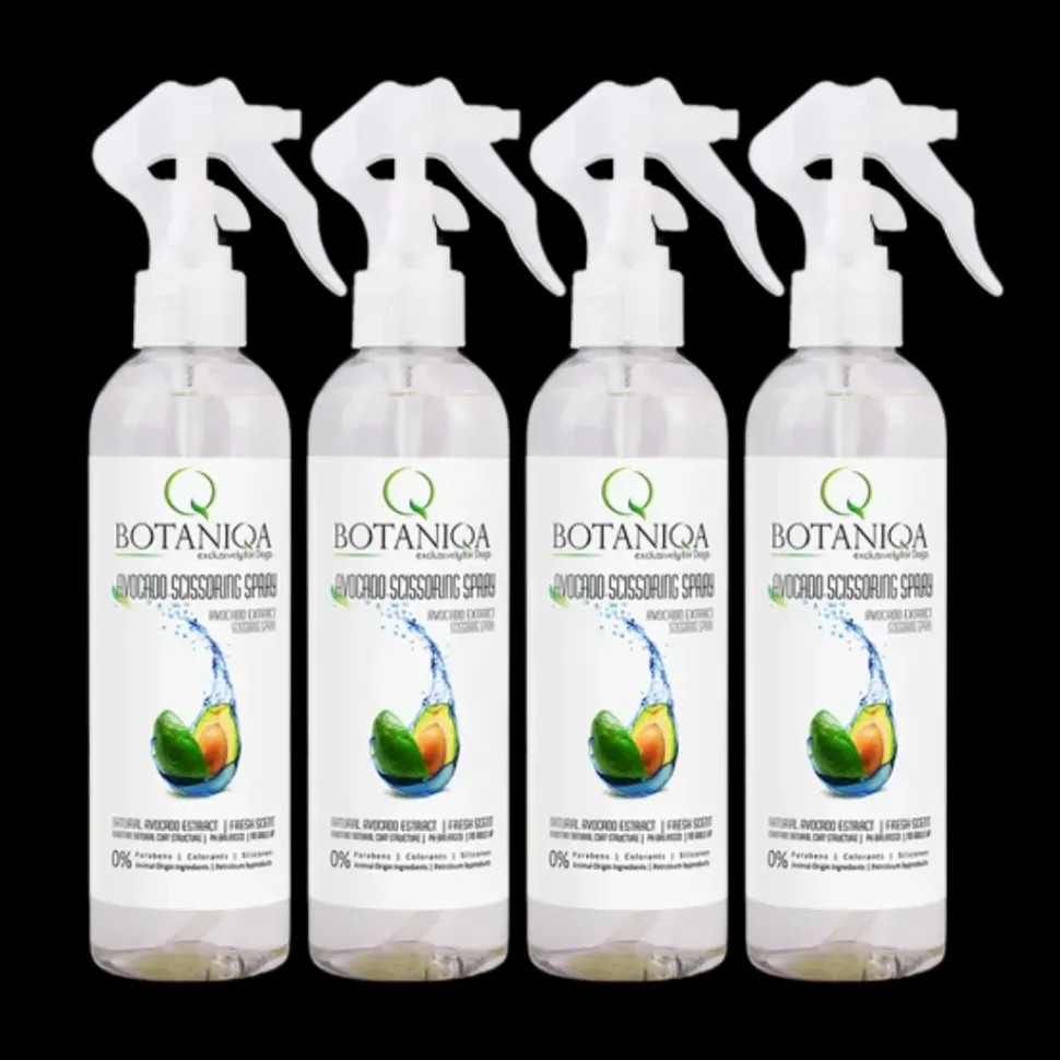 Avocado Scissoring Spray 8oz Set of 4 by Botaniqa