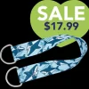 25" Belly Band Blue Shark by Groom Loop