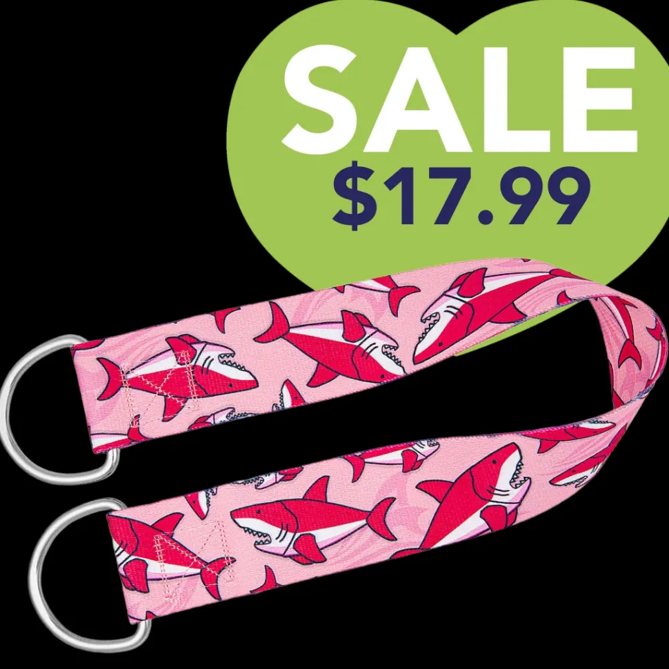 25" Belly Band Pink Shark by Groom Loop