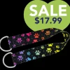 25″ Belly Band Rainbow Pretty Paws by Groom Loop