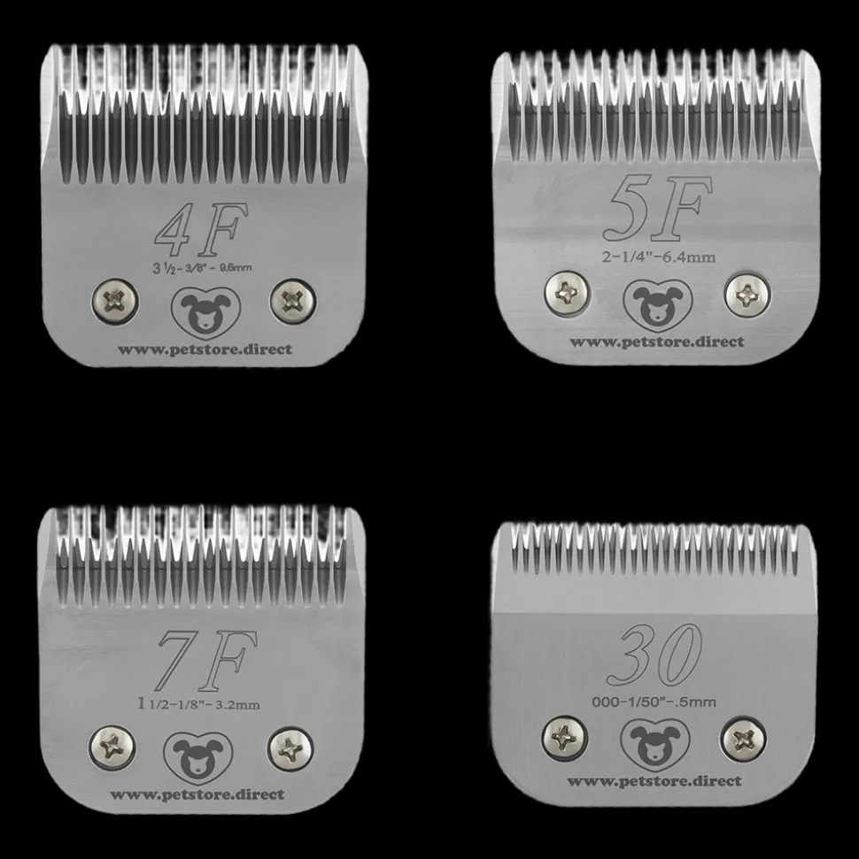 Best-Selling Regular Blades Set of 4 by PetStore.Direct