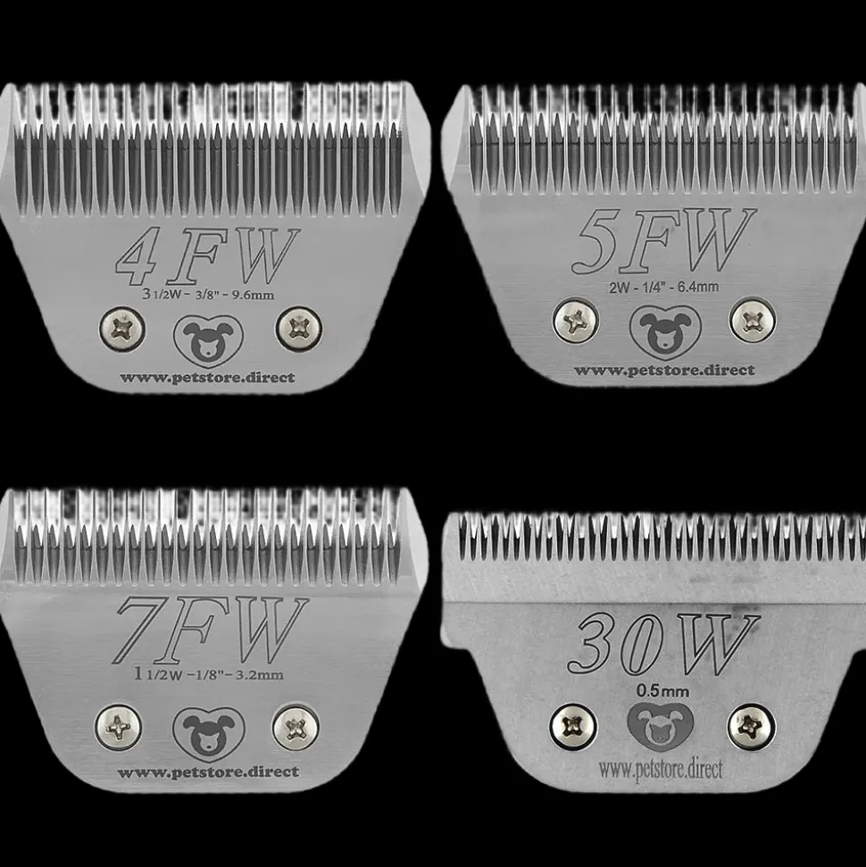 Best-Selling Wide Blades Set of 4 by PetStore.Direct