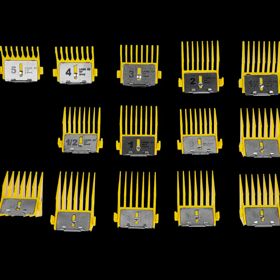 Big K Comb set of 14 Yellow by Laube