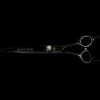 Black Pearl 8" Straight Even Handle Shear by Geib