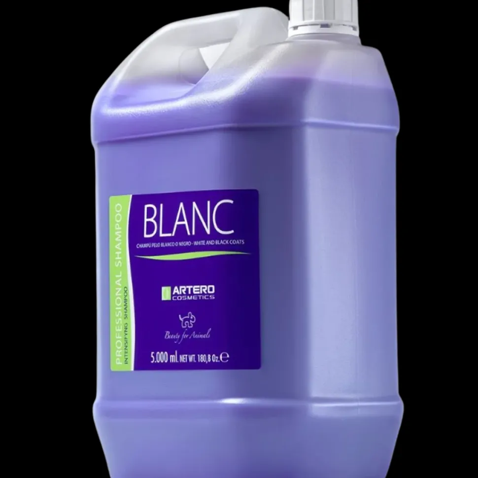 Blanc White or Black Coat Shampoo 5 Liters by Artero