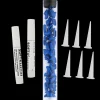 Blue Feline Medium Nail Caps by Soft Claws