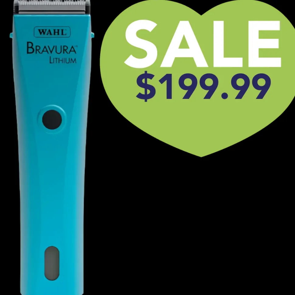 Bravura Lithium Cordless Clipper Turquoise by Wahl