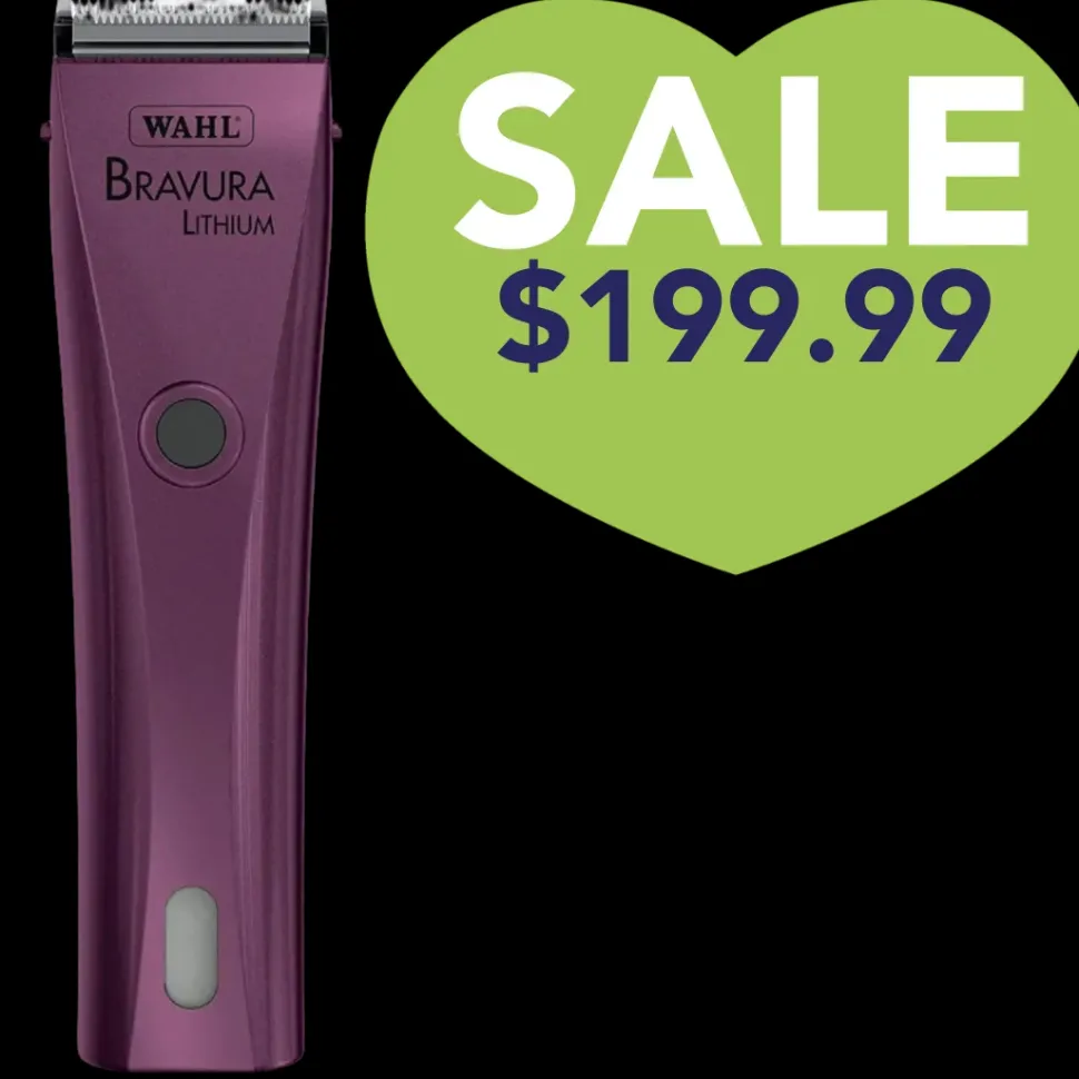 Bravura Lithium Cordless Clipper Purple by Wahl