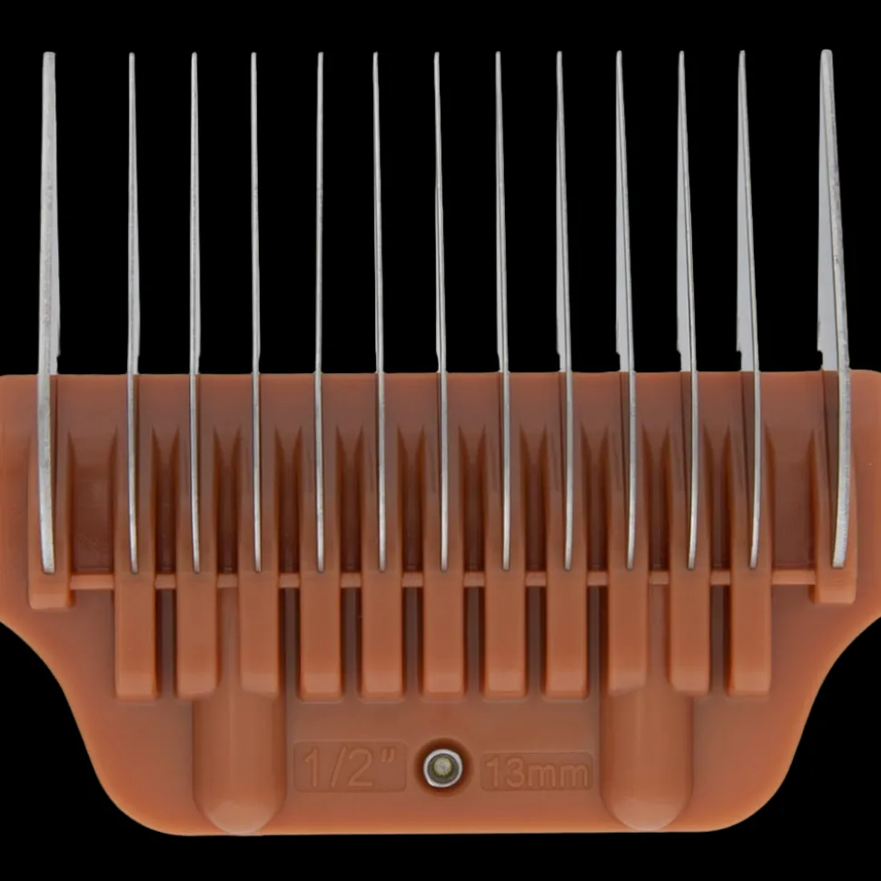 #1 1/2″ Brown Wide Snap on Comb by PetStore.Direct