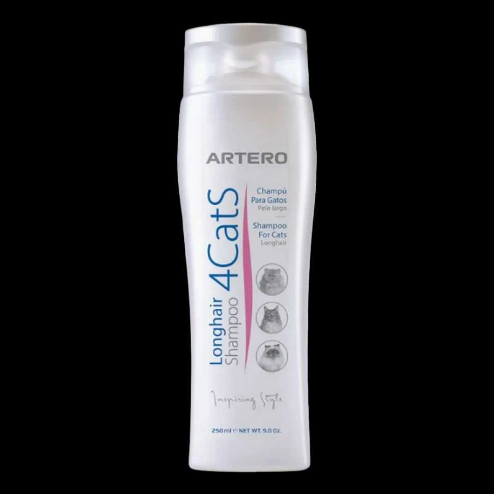 4Cats Long Hair Shampoo 9oz by Artero