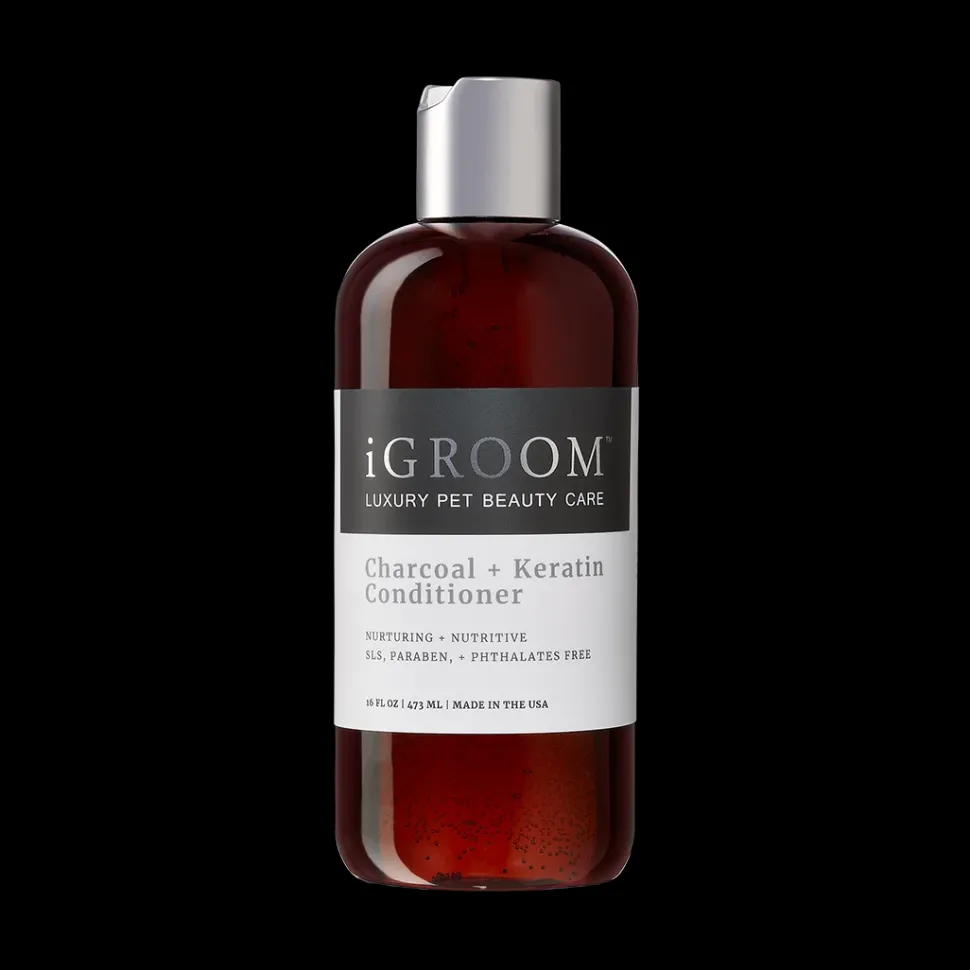 Charcoal and Keratin Shampoo 16oz by iGroom