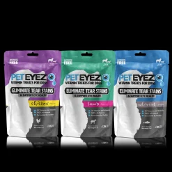 Chicken, Lamb and Whitefish Dog Treats Bundle by Pet Eyez
