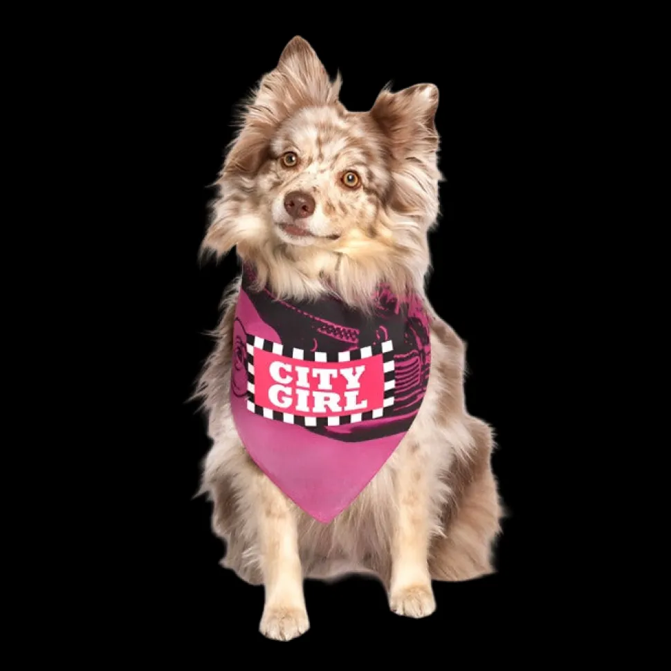 City Girl Dog Bandana by Dog Fashion Living