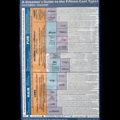 15 Coat Types Poster 24"x36" by Jennifer Bishop Jenkins