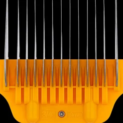6 Colored Wide Combs with 30W blade by Zolitta