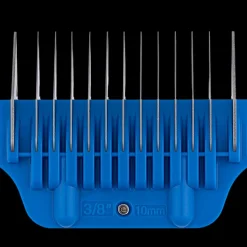 6 Colored Wide Combs with 30W blade by Zolitta