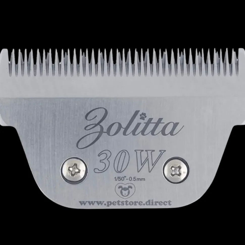 6 Colored Wide Combs with 30W blade by Zolitta