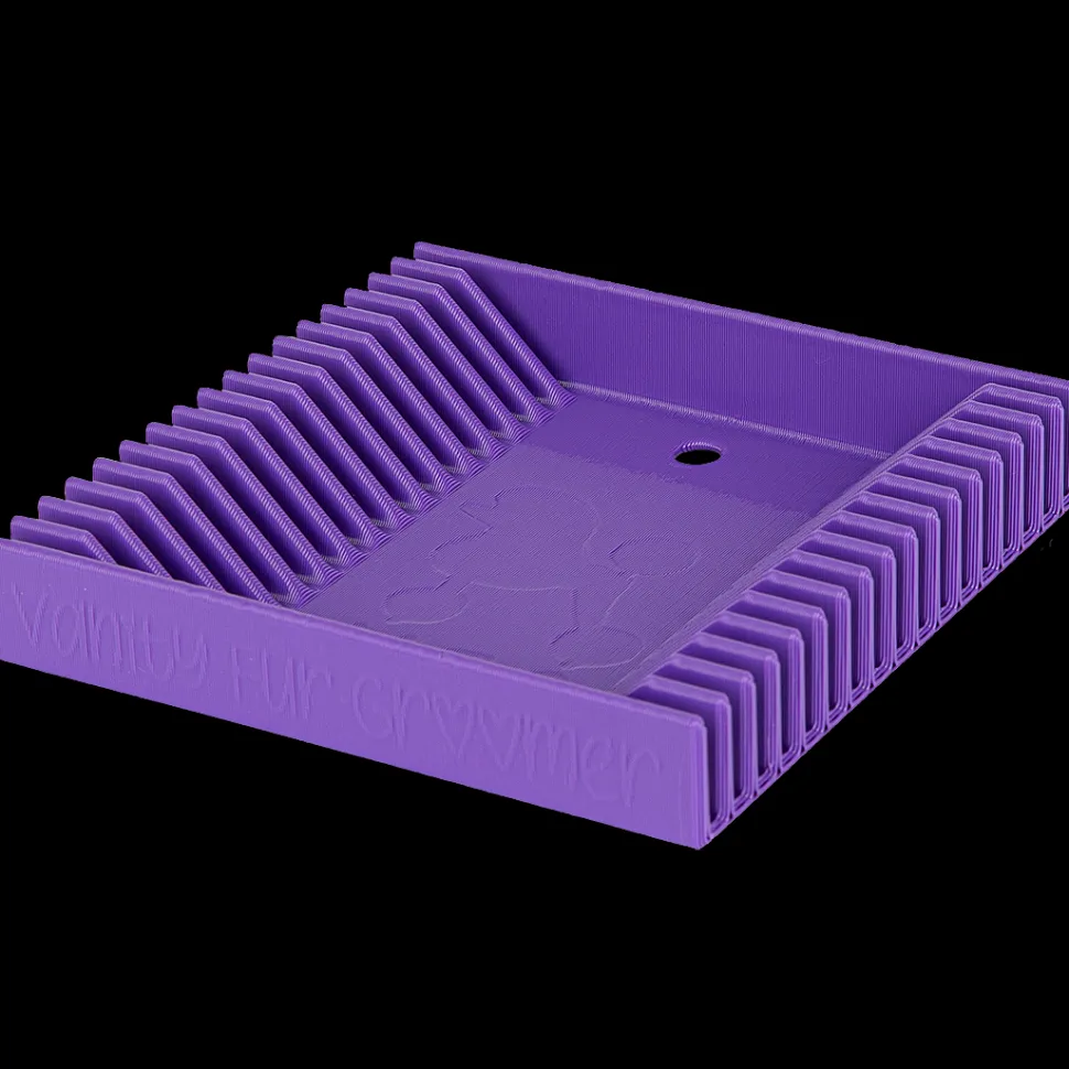 Comb Tray Purple by Vanity Fur
