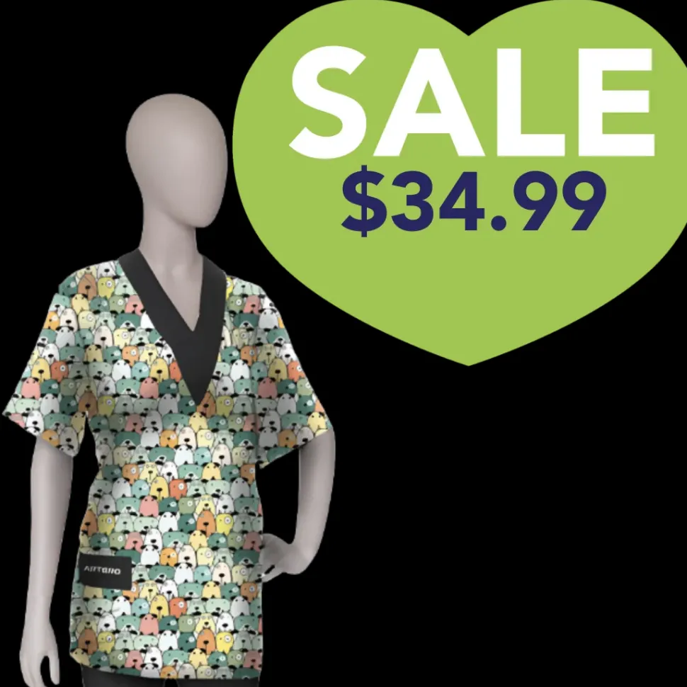 Cordoba Cartoon Grooming Smock by Artero
