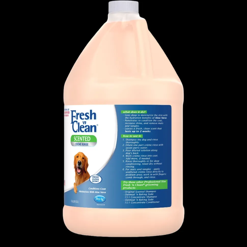 Creme Rinse Fresh Clean Scent 7:1 Concentrate Gallon by Fresh 'n Clean