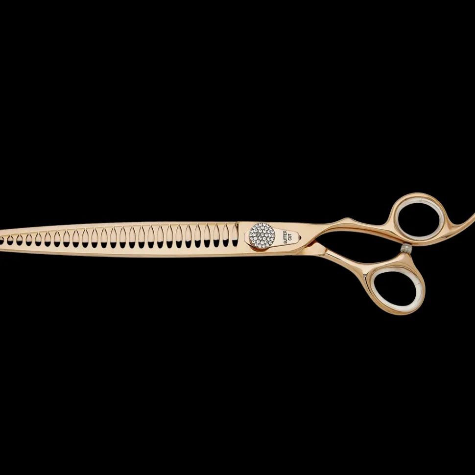 Crystal Gold Cobalt 8.5" 26 Tooth Sculpting & Finishing Chunker by Geib