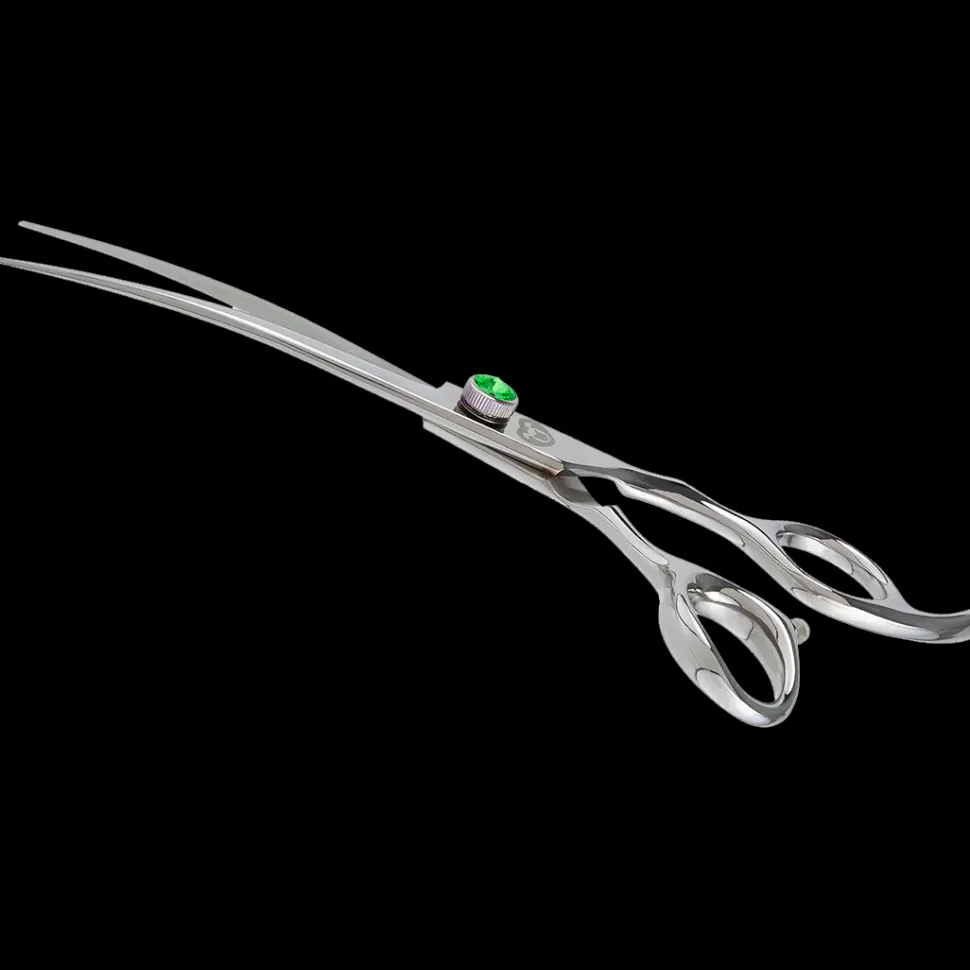 7" Curved Grooming Shears by PetStore.Direct