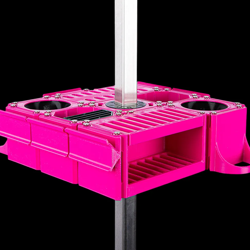 Custom Cube Tool Caddy Magenta by Vanity Fur