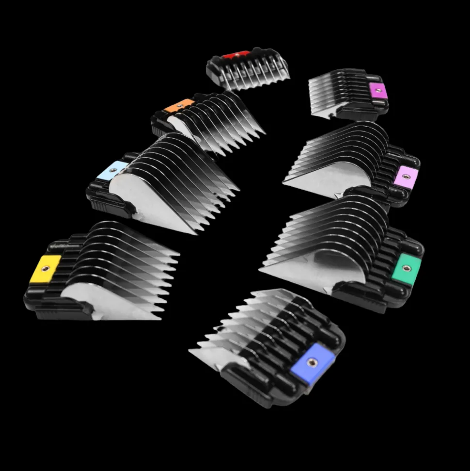 D Series/A Series 8 Piece Metal Comb Set by Joyzze