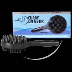 Deshedding and Bathing Brush by Curry on a Stik
