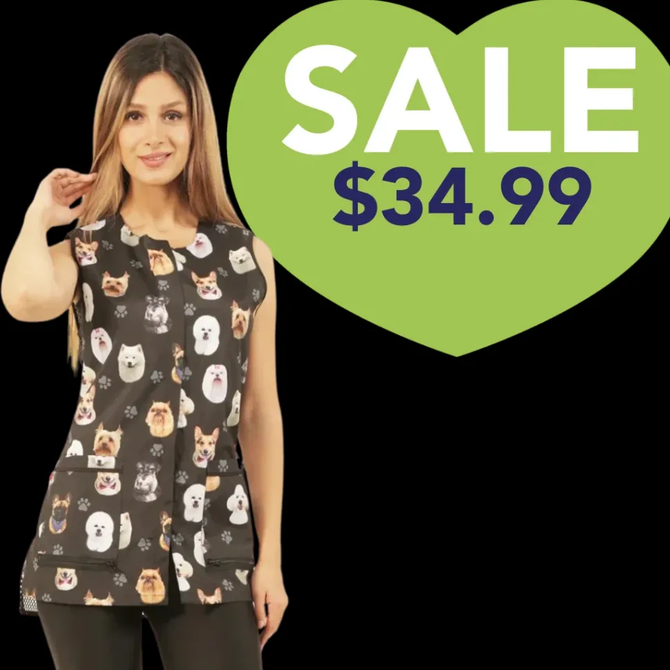 Dog Breeds Waterproof Vest by Ladybird Line