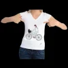 Dog On a Bike Shirt by Dog Fashion Living