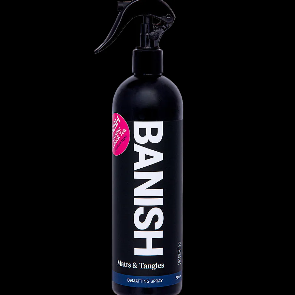 Duo: 17oz Spray and 33oz Conditioner by Banish