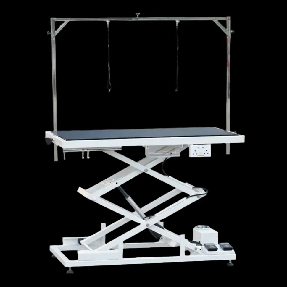 Electric Accordion Grooming Table – 50″ Top by PetStore.Direct