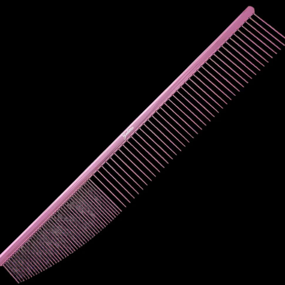 9" Ellipse Comb Pink by Zolitta
