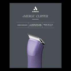 Emerge Clipper Purple by Andis