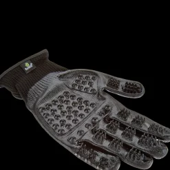 Extra-Large Black Deshedding Gloves by HandsOn Gloves