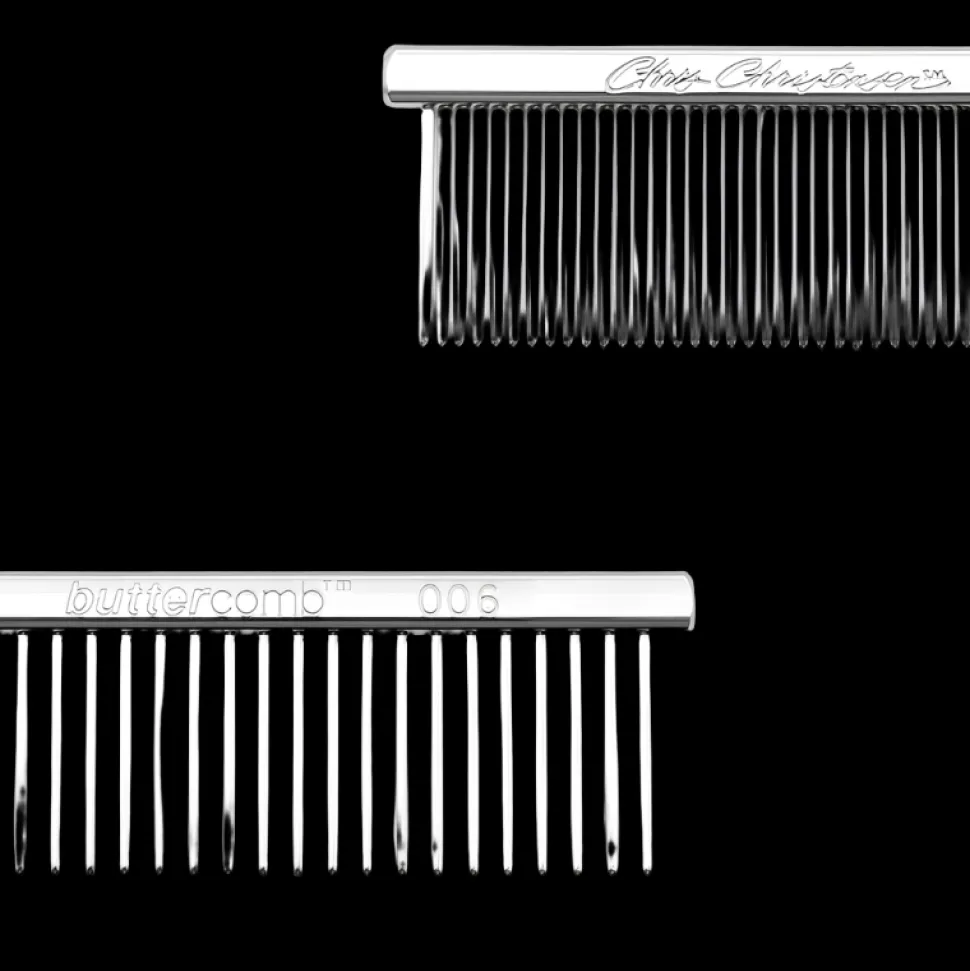 5" Face and Feet Fine/Coarse Buttercomb by Chris Christensen