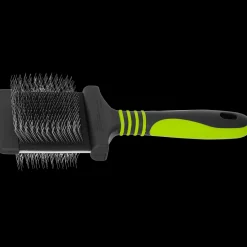 Finishing Soft Green Slicker Brush by Dog Fashion Spa