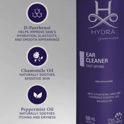 Flushable Ear Cleaner for Dogs and Cats by Hydra