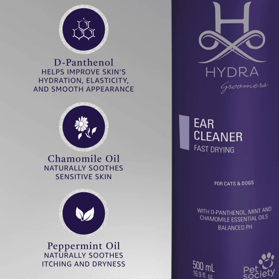 Flushable Ear Cleaner for Dogs and Cats by Hydra