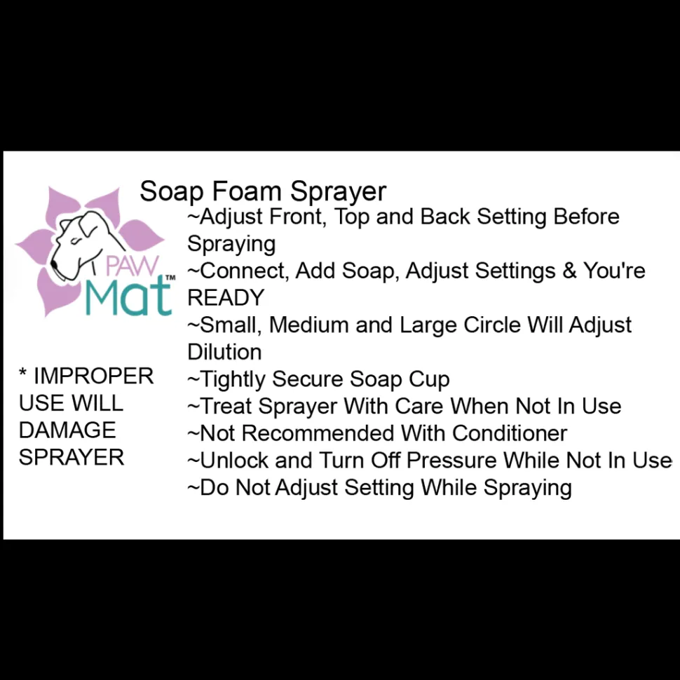 Foam Sprayer by PawMat