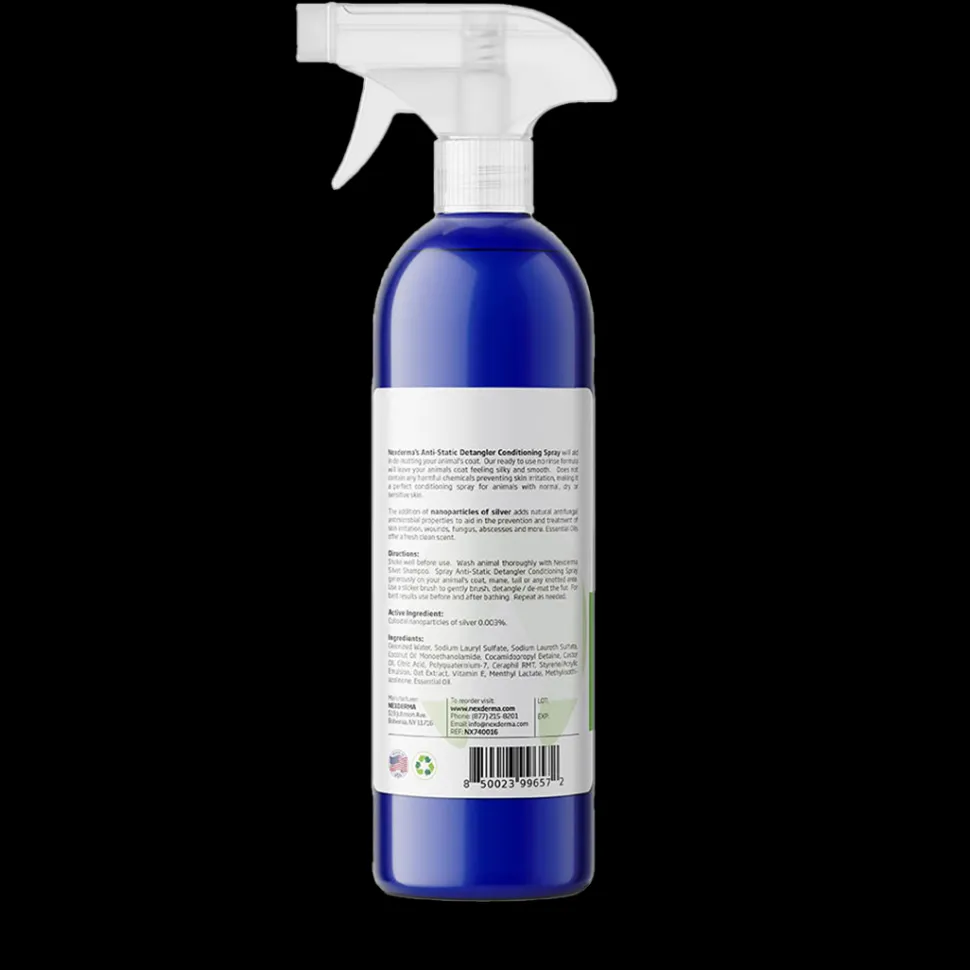 Fresh & Clean Detangler Spray 16oz by Nexderma