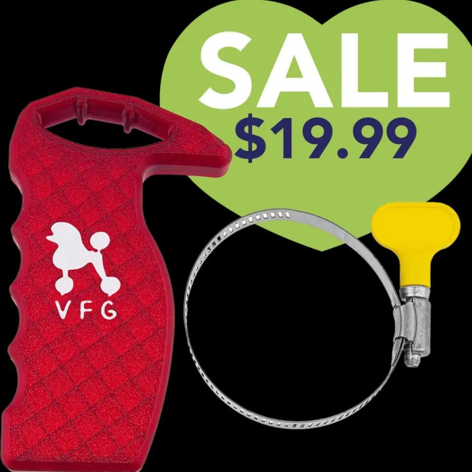 Furm Grip Dryer Handle Jolly Red by Vanity Fur
