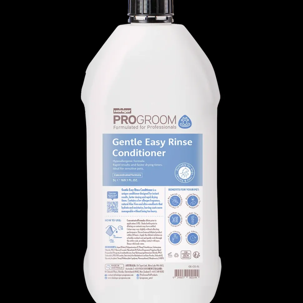 Gentle Easy Rinse Conditioner 5 Litre by Heiniger ProGroom